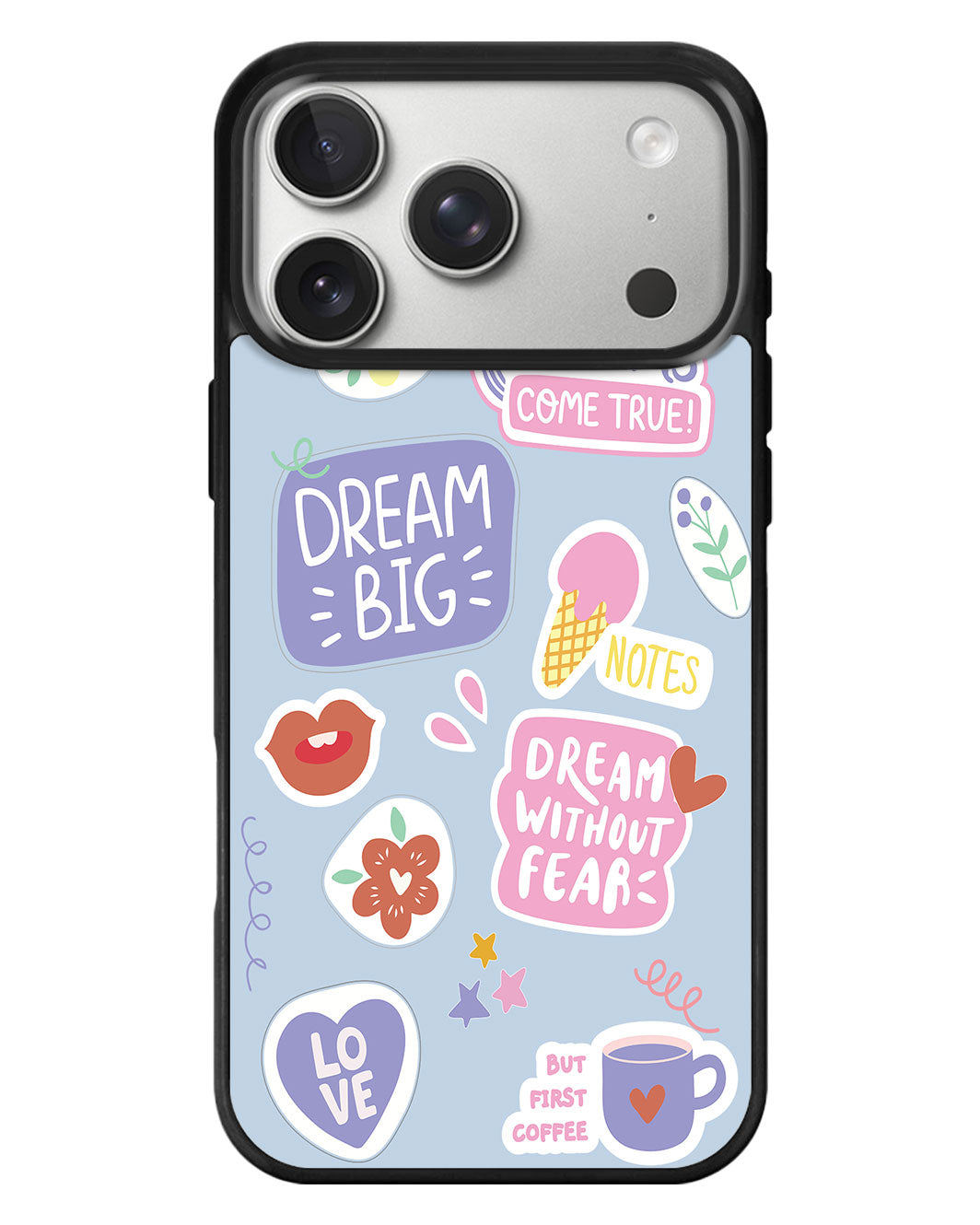 iPhone Standee Grip Case - Dream Sticker Pack