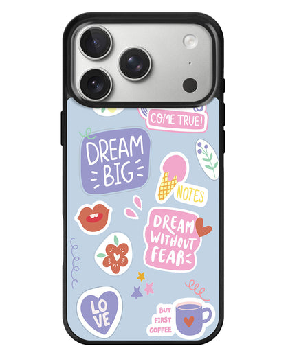 iPhone Standee Grip Case - Dream Sticker Pack