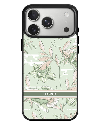 iPhone Standee Grip Case - Fish & Floral 6.0
