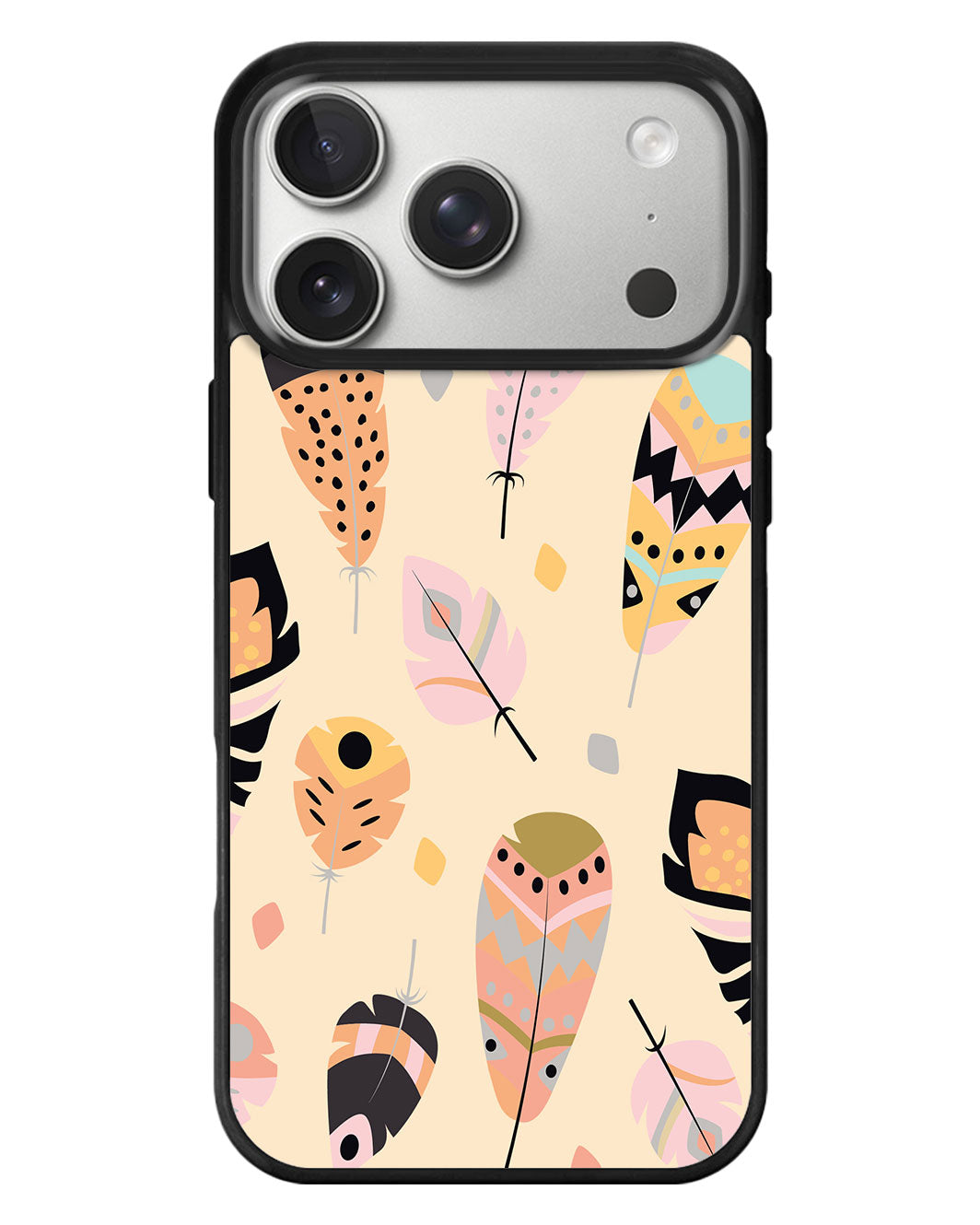 iPhone Standee Grip Case - Feathers
