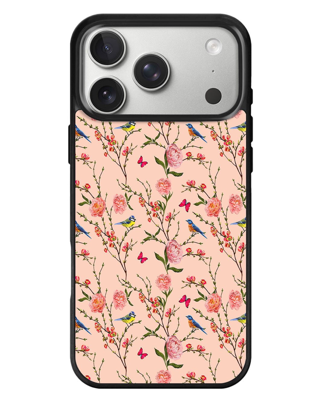 iPhone Standee Grip Case - Floral Gardenia