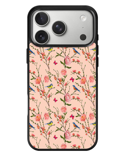 iPhone Standee Grip Case - Floral Gardenia