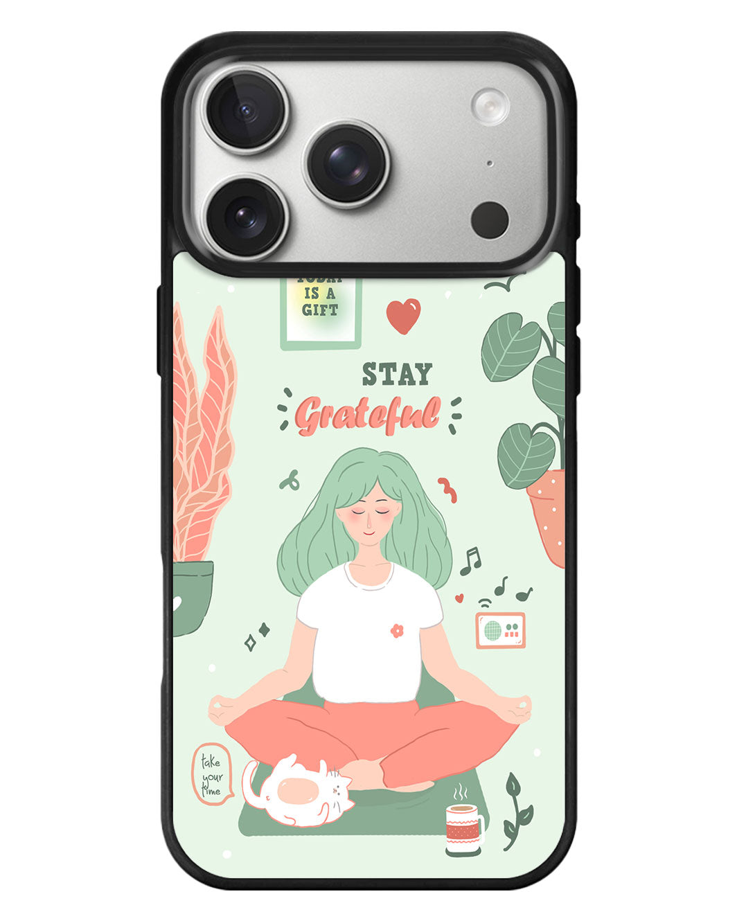 iPhone Standee Grip Case - Grateful