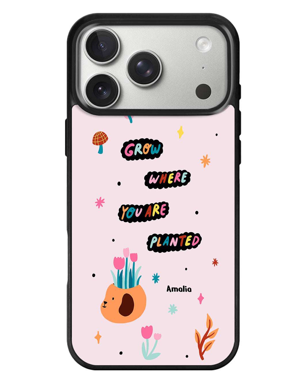 iPhone Standee Grip Case - Grow Where You Are Planted