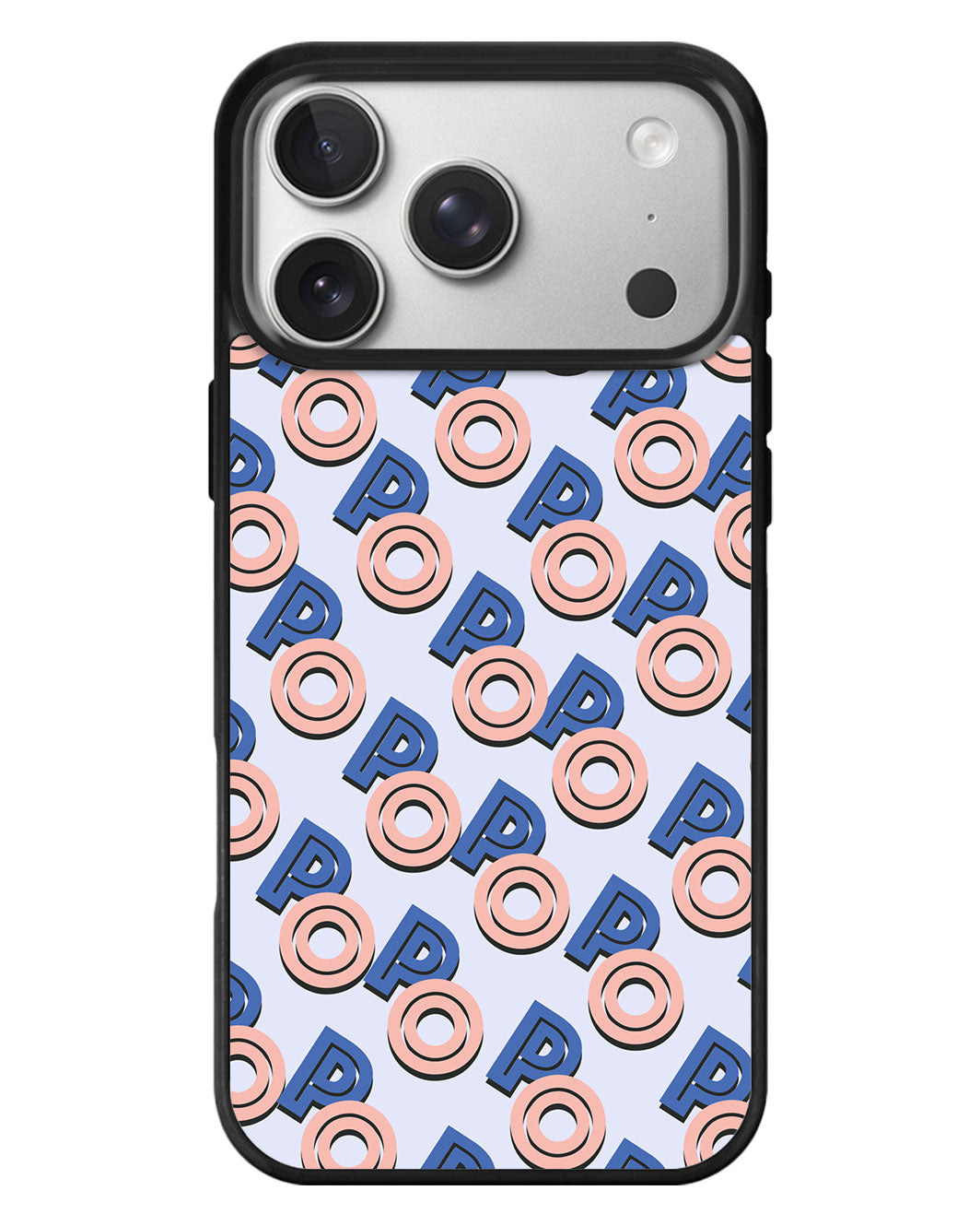 iPhone Standee Grip Case - Initial Monogram 1.0