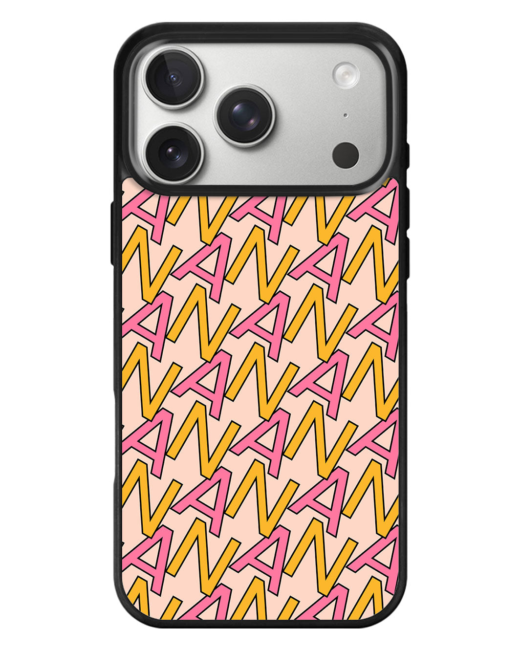 iPhone Standee Grip Case - Initial Monogram 3.0