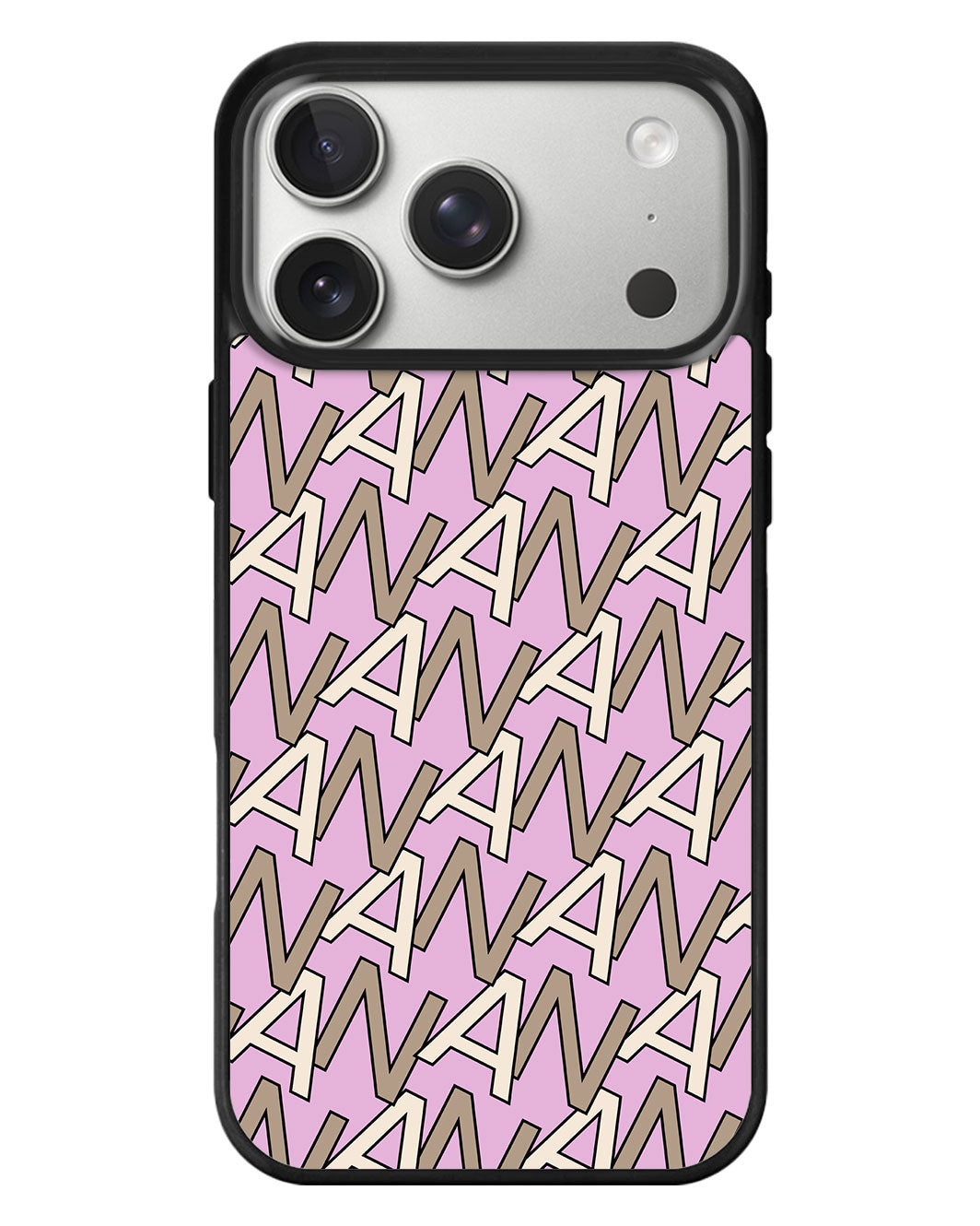 iPhone Standee Grip Case - Initial Monogram 4.0