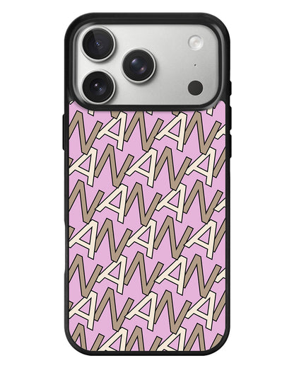 iPhone Standee Grip Case - Initial Monogram 4.0