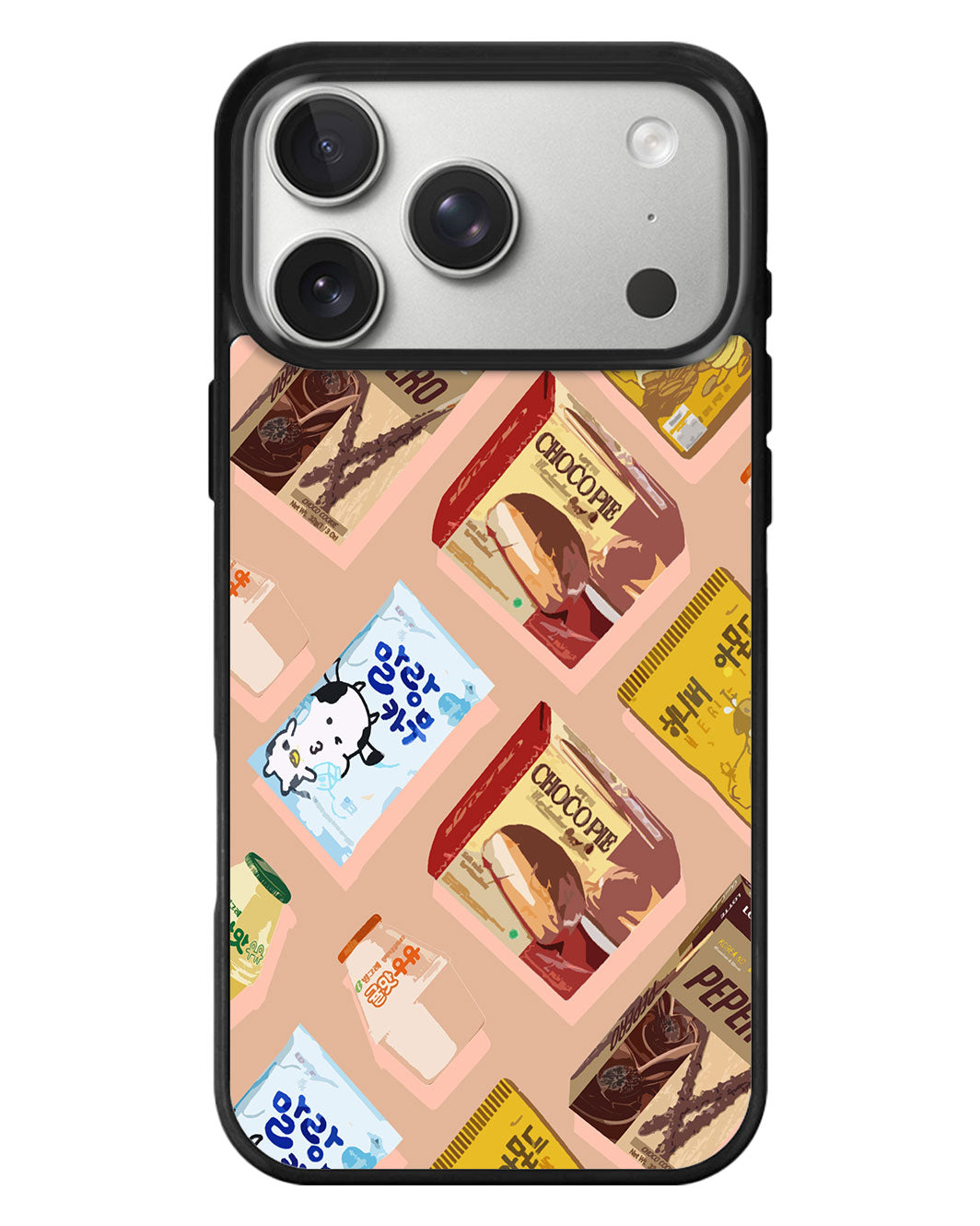 iPhone Standee Grip Case - Korean Snack