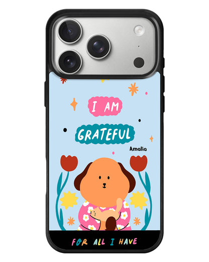 iPhone Standee Grip Case - Kiku And The Cat