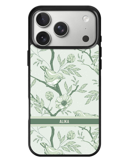 iPhone Standee Grip Case - Lovebird Monochrome 4.0