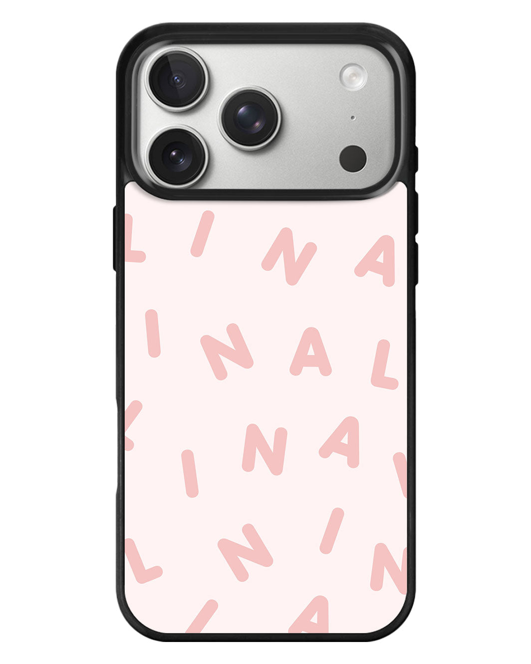iPhone Standee Grip Case - Monogram 2.0 Pink