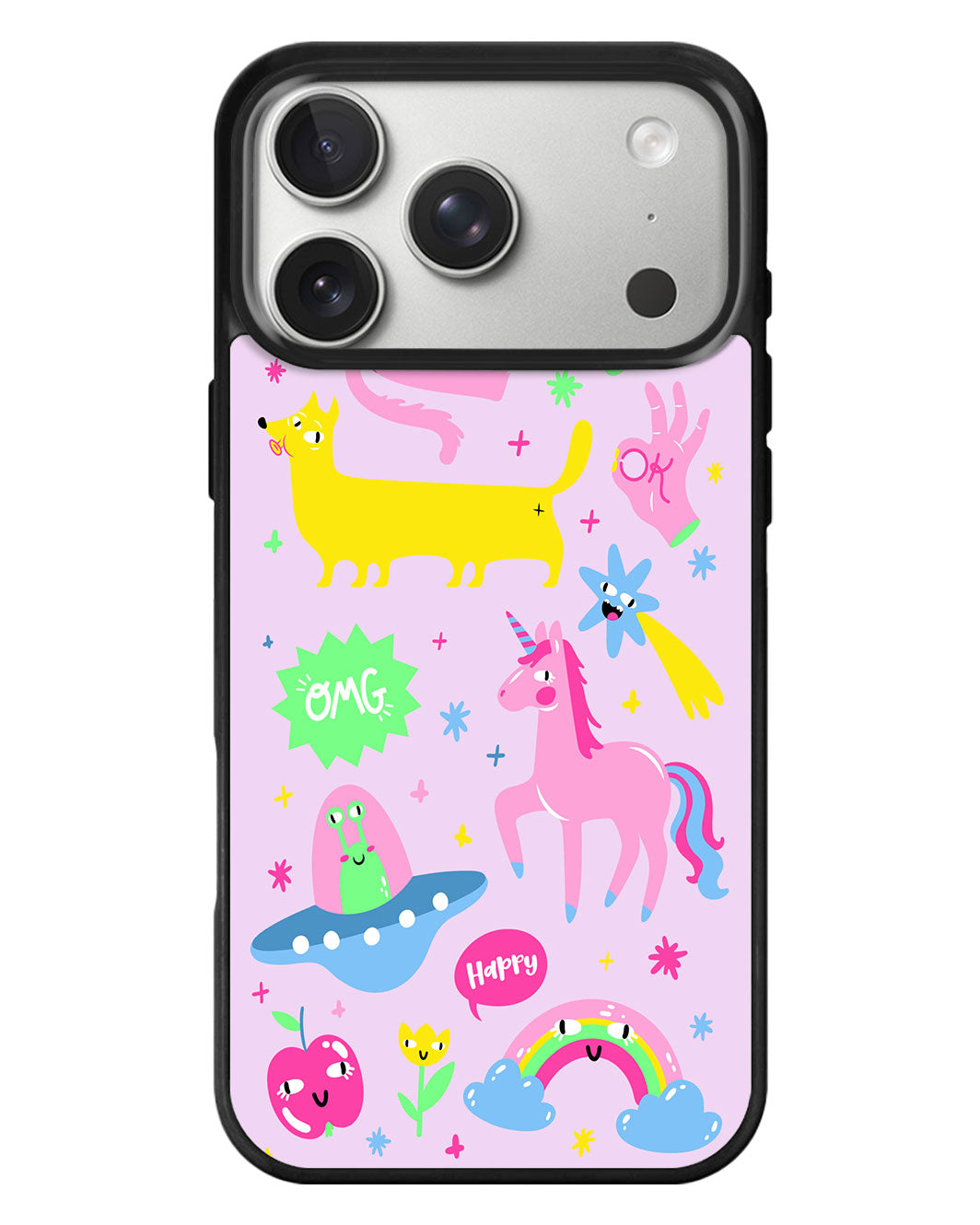 iPhone Standee Grip Case - Monster Say Good Mood