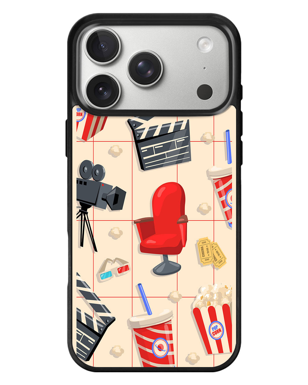 iPhone Standee Grip Case - Movienight