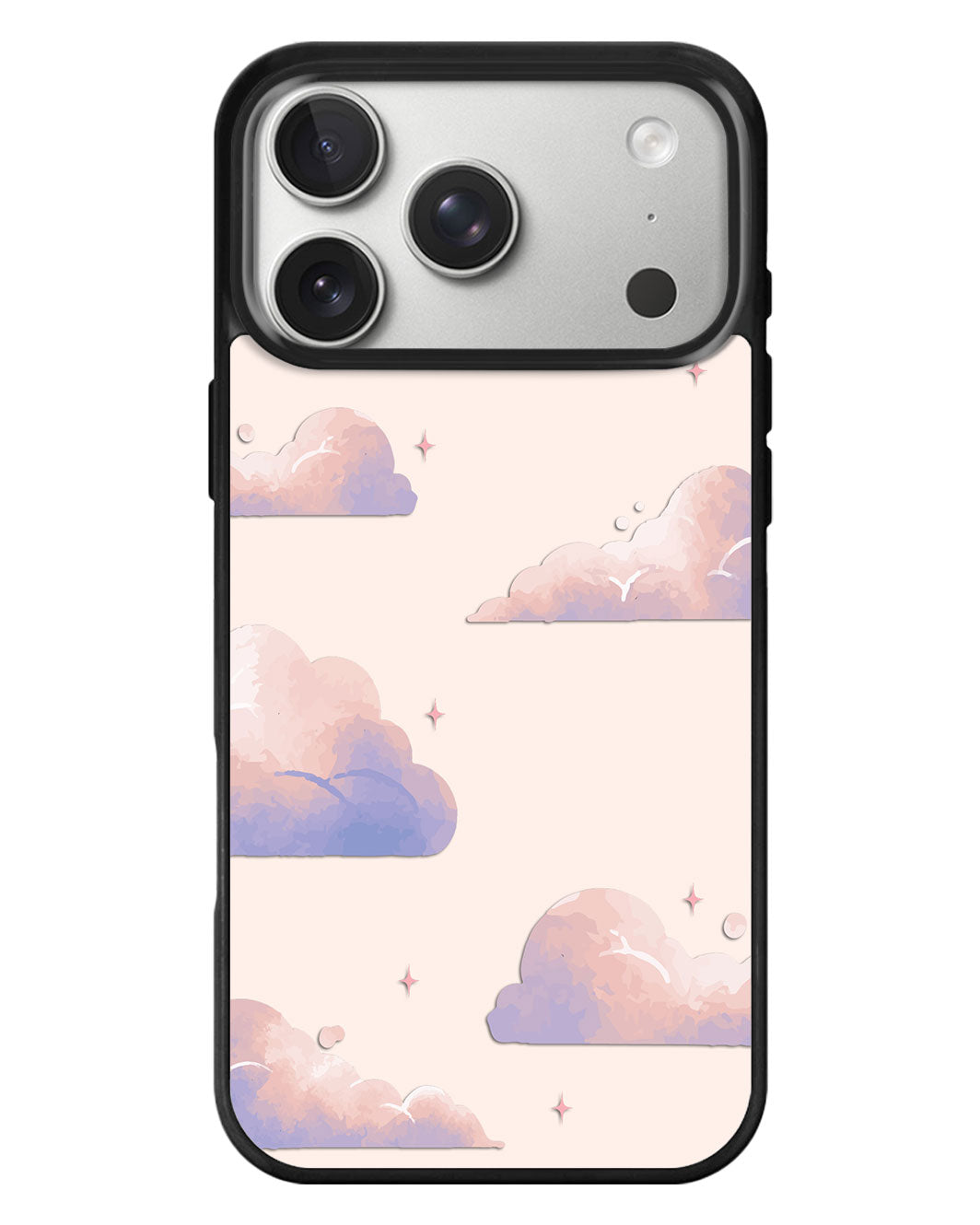 iPhone Standee Grip Case - Pastel Clouds