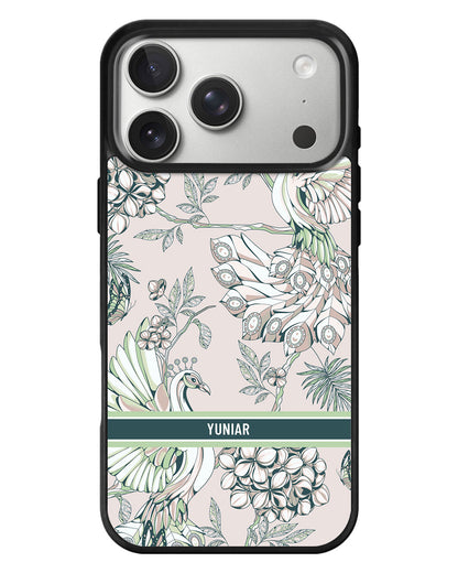 iPhone Standee Grip Case - Peacock 4.0
