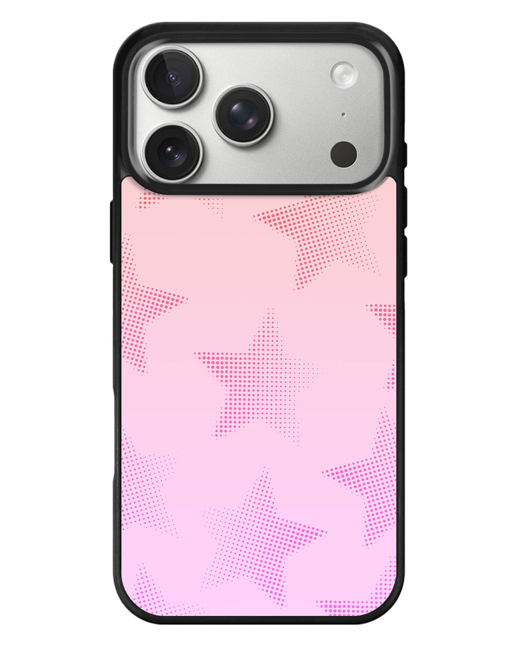 iPhone Standee Grip Case - Pink Star