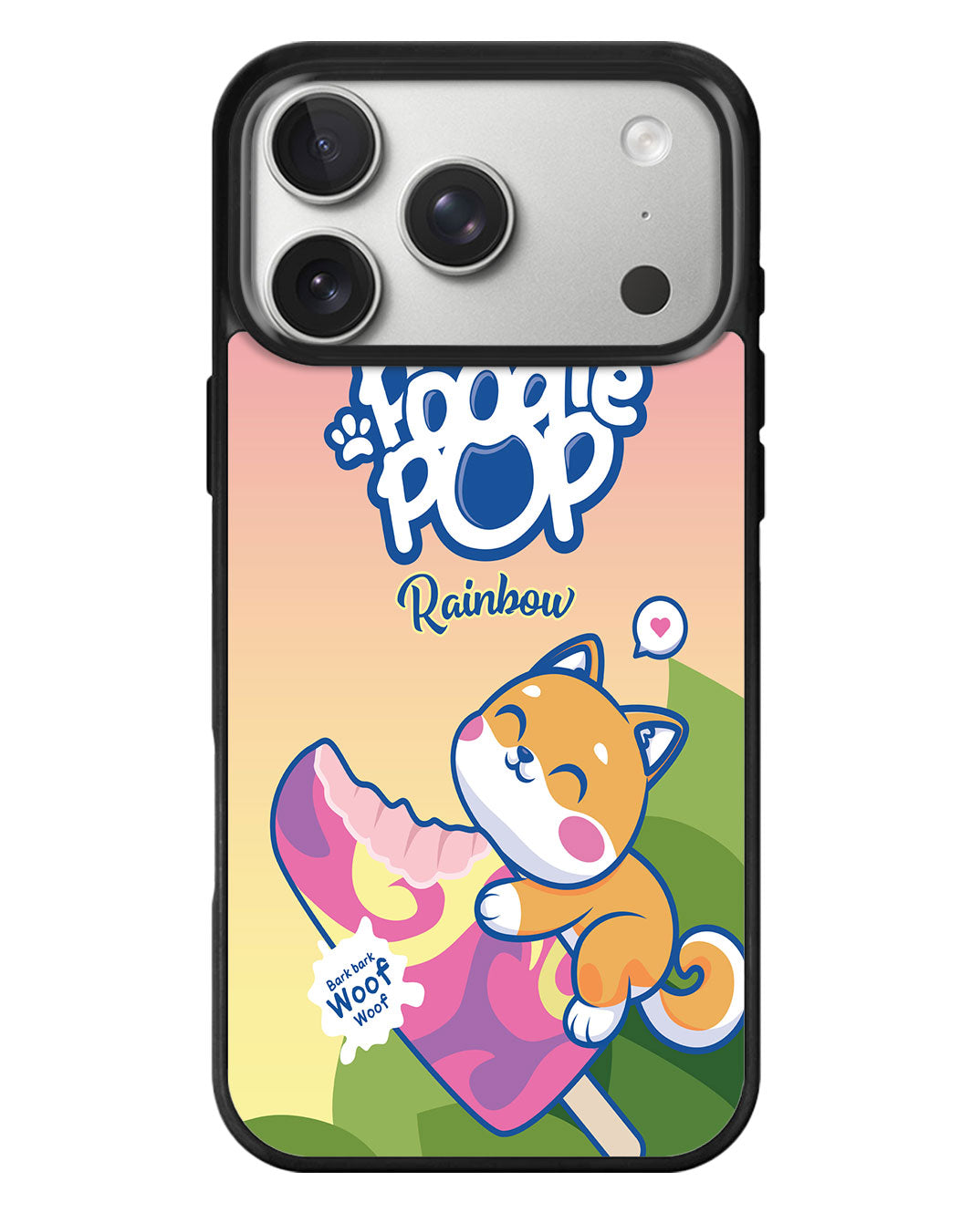 iPhone Standee Grip Case - Poodle Pop