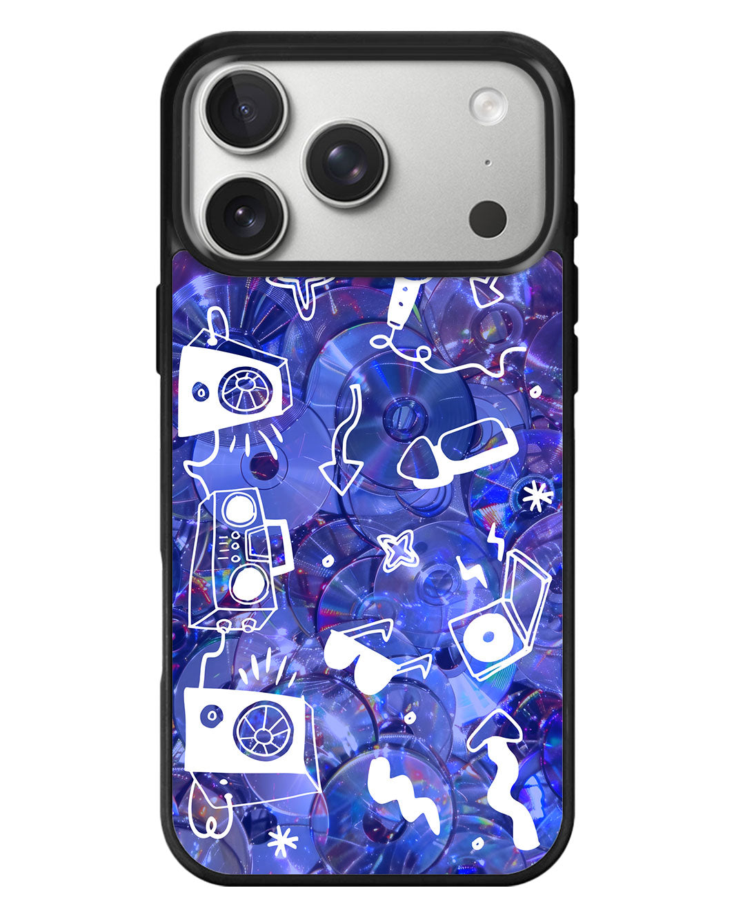 iPhone Standee Grip Case - Rock N Roll Bling 2.0