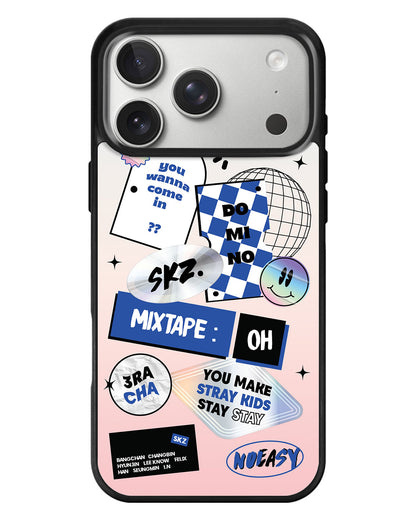 iPhone Standee Grip Case - Stray Kids Sticker Pack