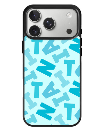 iPhone Standee Grip Case - Scattered Monogram 5.0