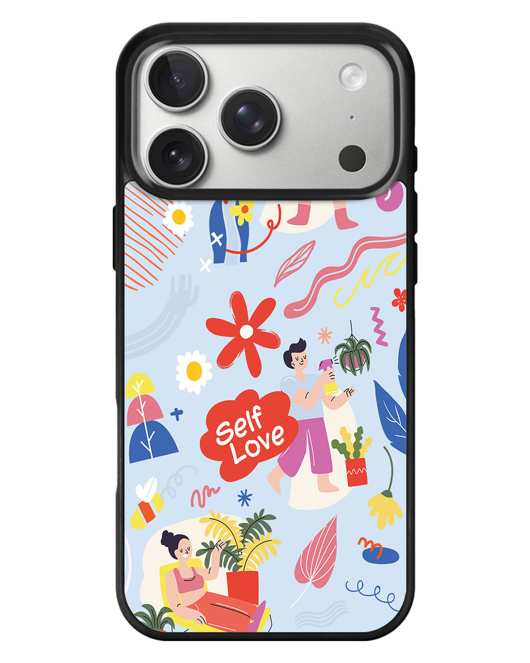 iPhone Standee Grip Case - Self Love Sticker Pack 1.0