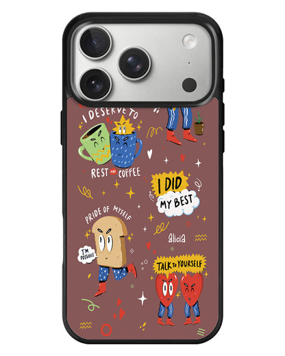 iPhone Standee Grip Case - Selfless Love 3.0