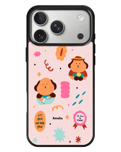 iPhone Standee Grip Case - Self Love Garden