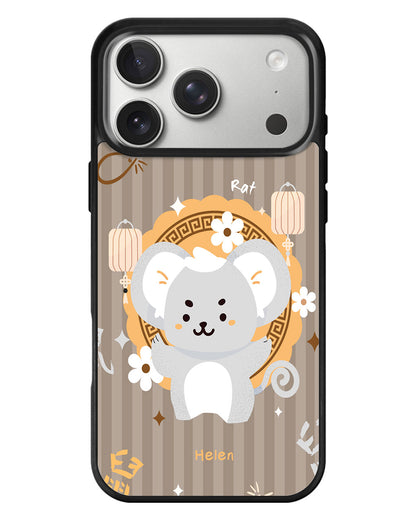 iPhone Standee Grip Case - Rat (Chinese Zodiac / Shio)