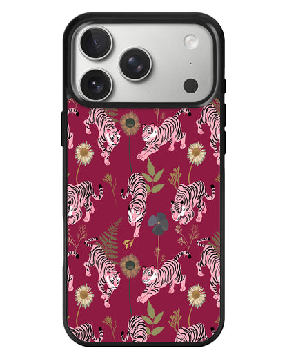 iPhone Standee Grip Case - Tigre Rosa