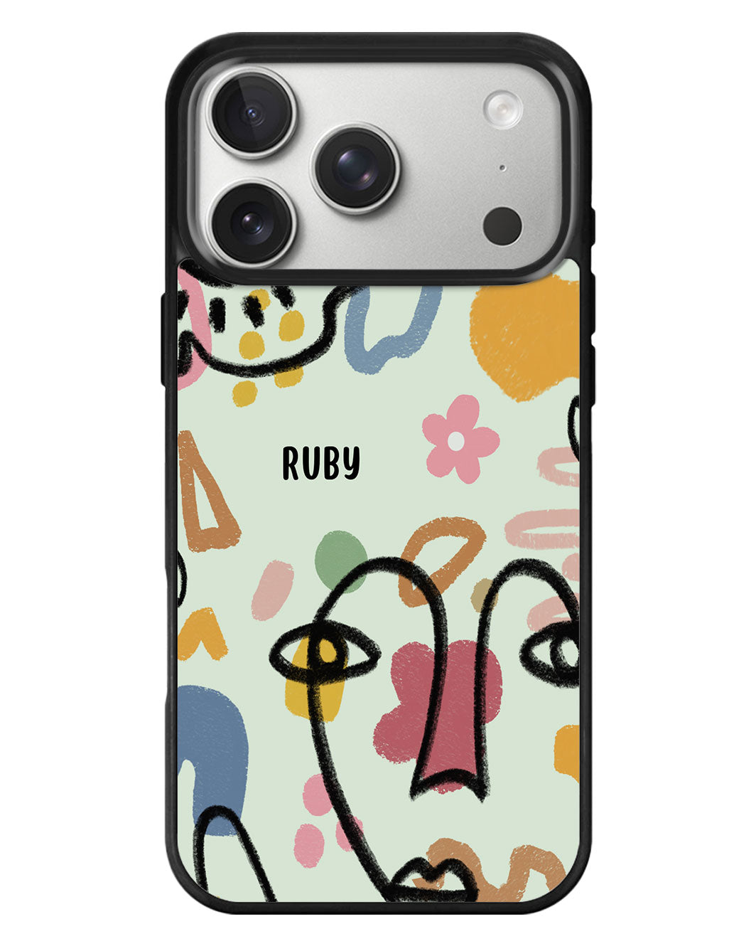 iPhone Standee Grip Case - Abstract 4.0