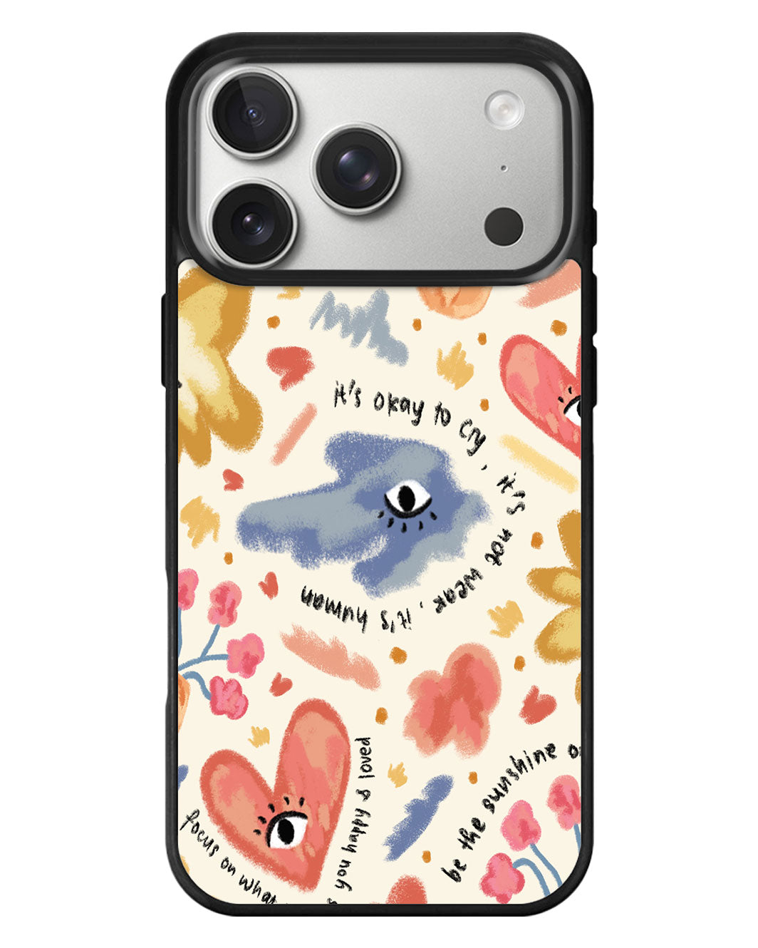 iPhone Standee Grip Case - Abstract Lovers
