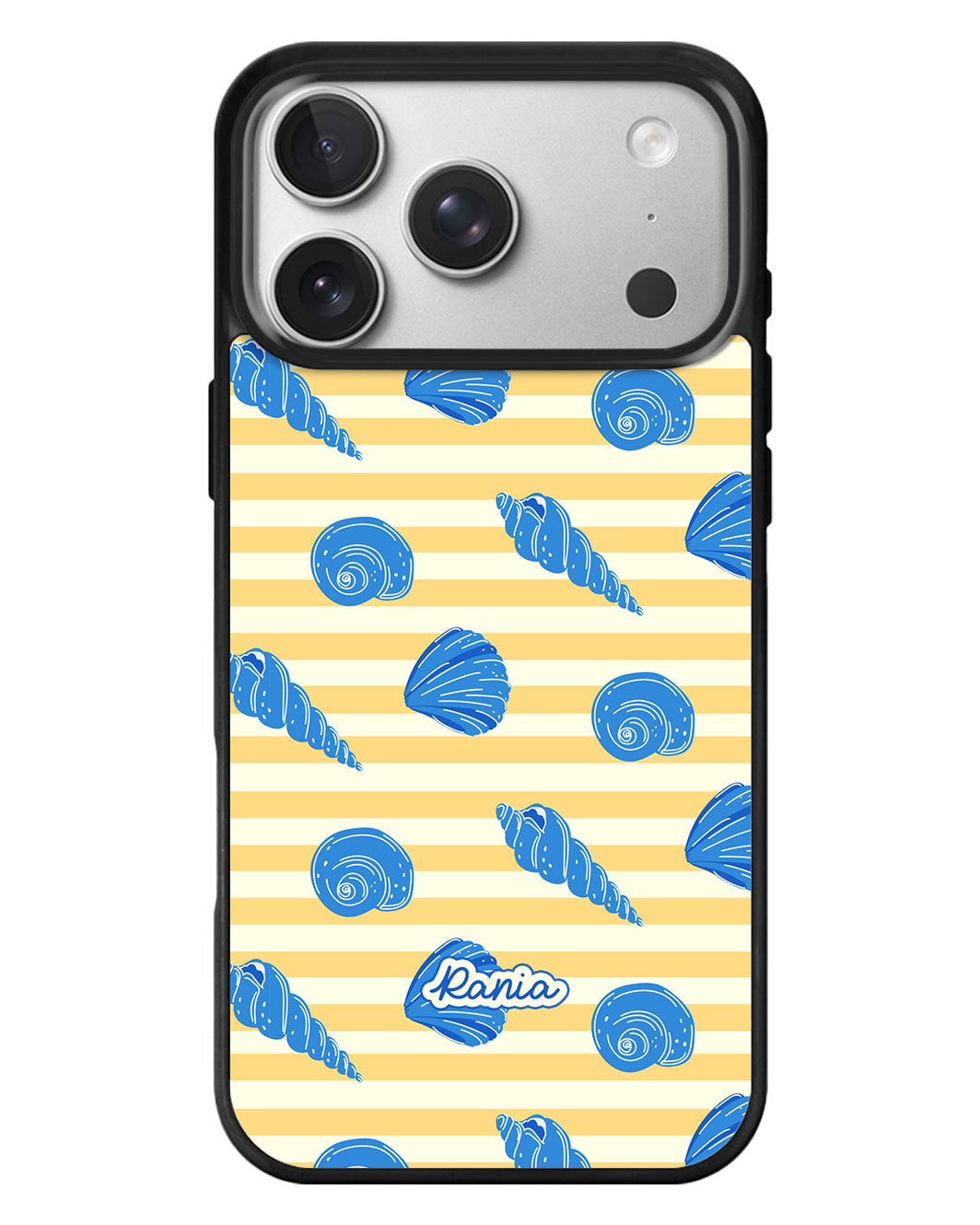 iPhone Standee Grip Case - Blue Sea Shells