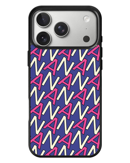 iPhone Standee Grip Case - Checkered Monogram 7.0
