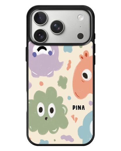 iPhone Standee Grip Case - Cute Monster 2.0