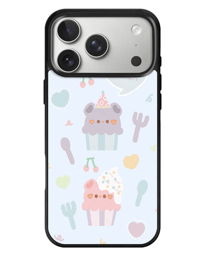 iPhone Standee Grip Case - Cupcake