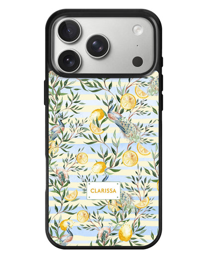 iPhone Standee Grip Case - Limone