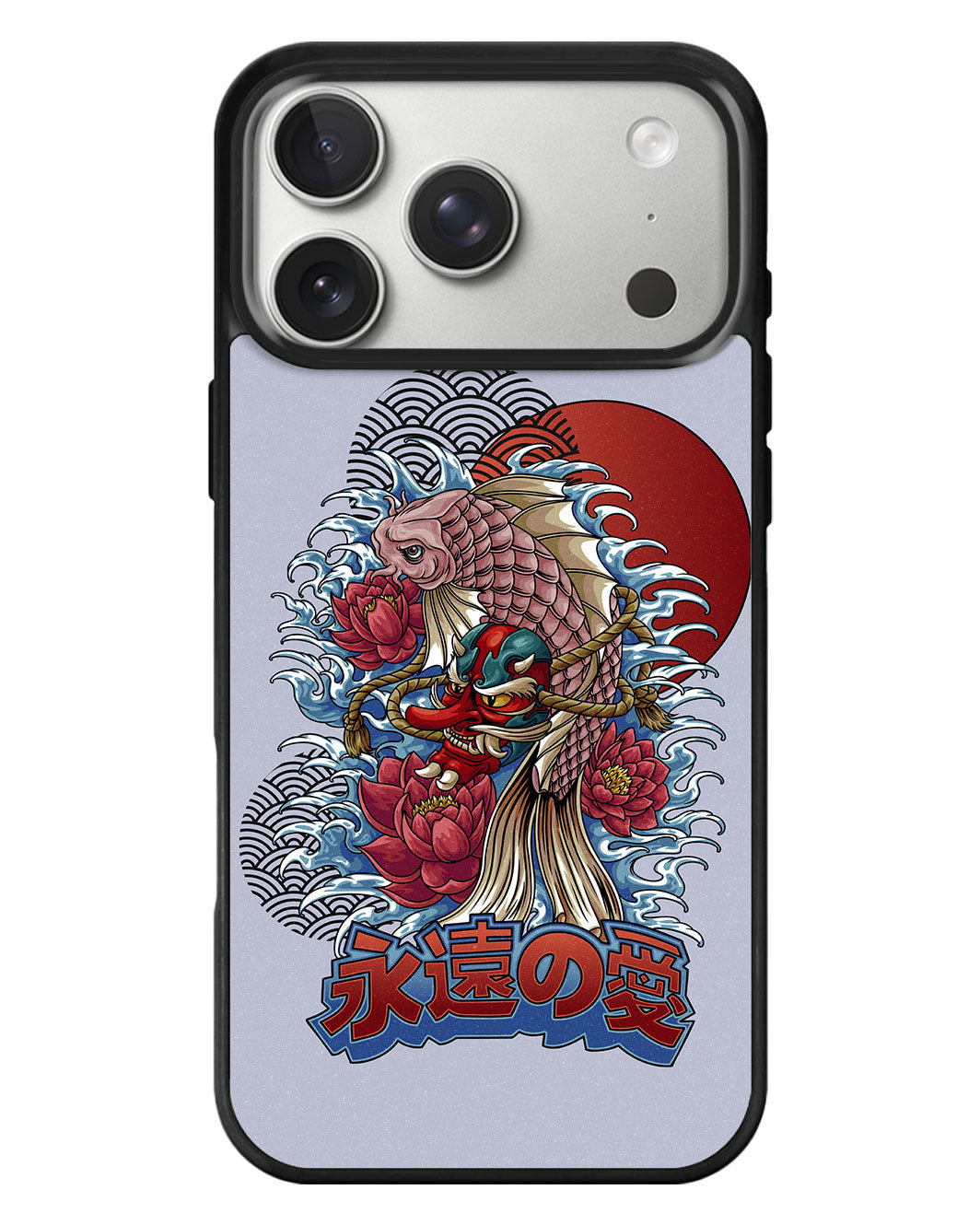 iPhone Standee Grip Case - Oni Koi