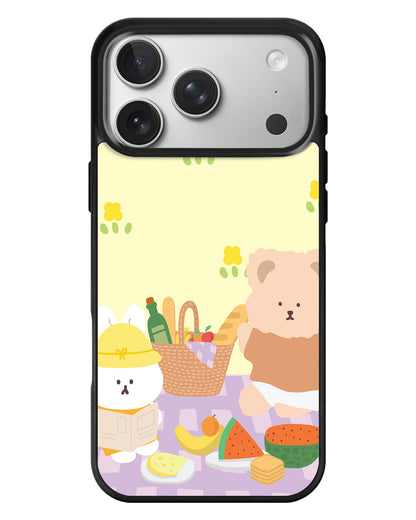 iPhone Standee Grip Case - Picnic Lilac