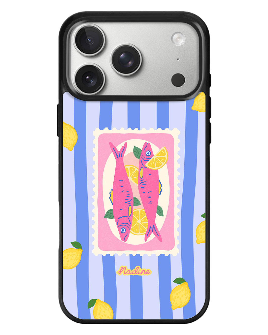 iPhone Standee Grip Case - Sardines 1.0