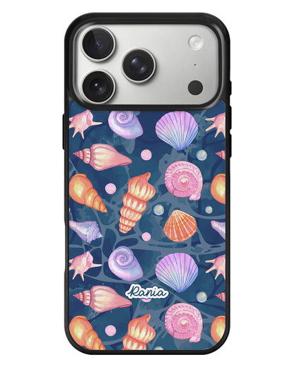 iPhone Standee Grip Case - Sea Shells
