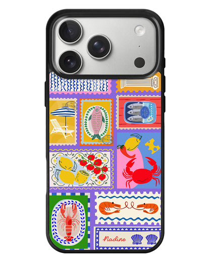 iPhone Standee Grip Case - Seaside Opulence 1.0