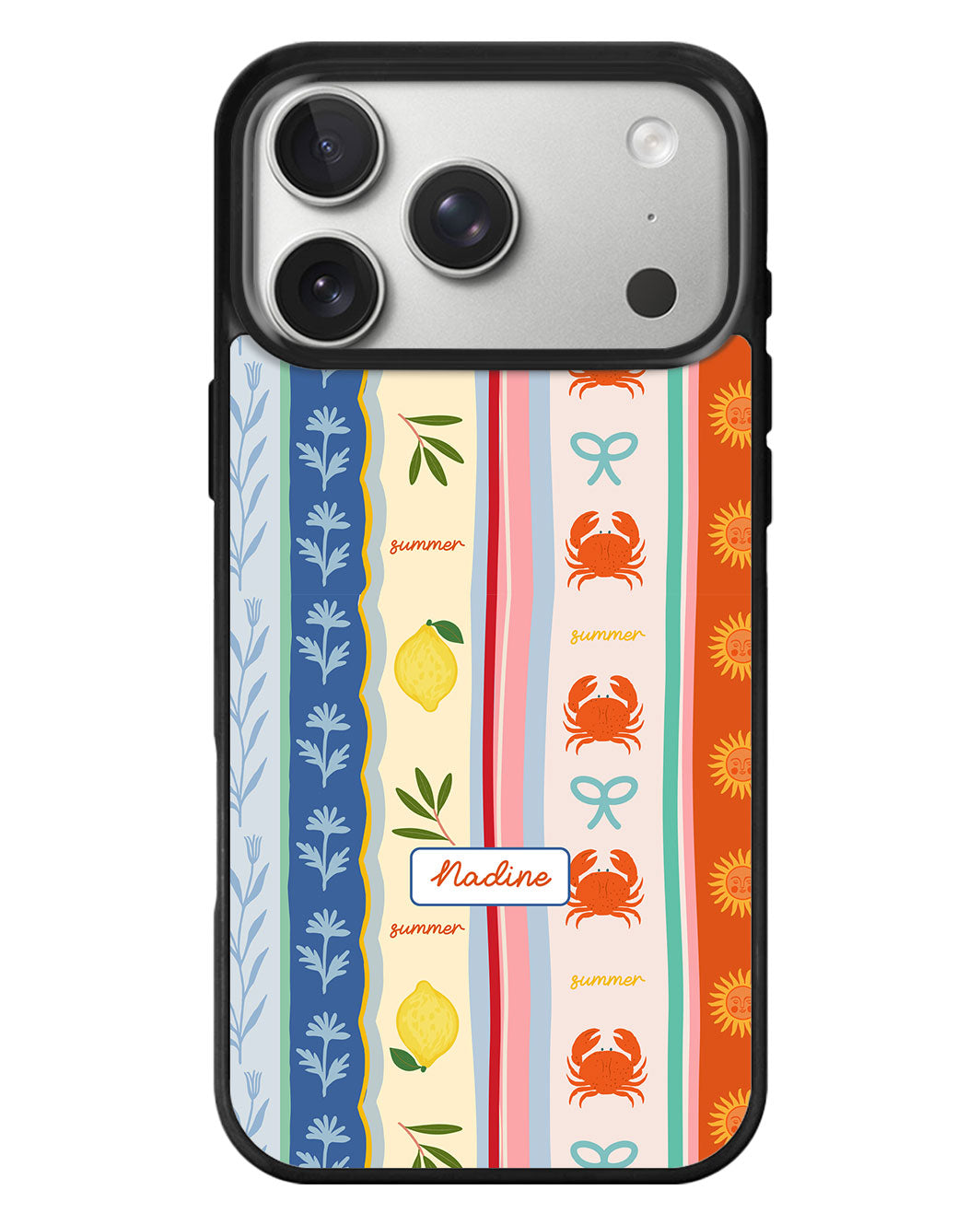 iPhone Standee Grip Case - Seaside Opulence 2.0