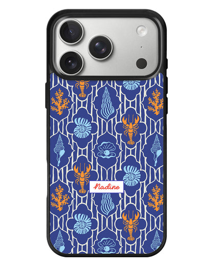 iPhone Standee Grip Case - Seaside Opulence 3.0