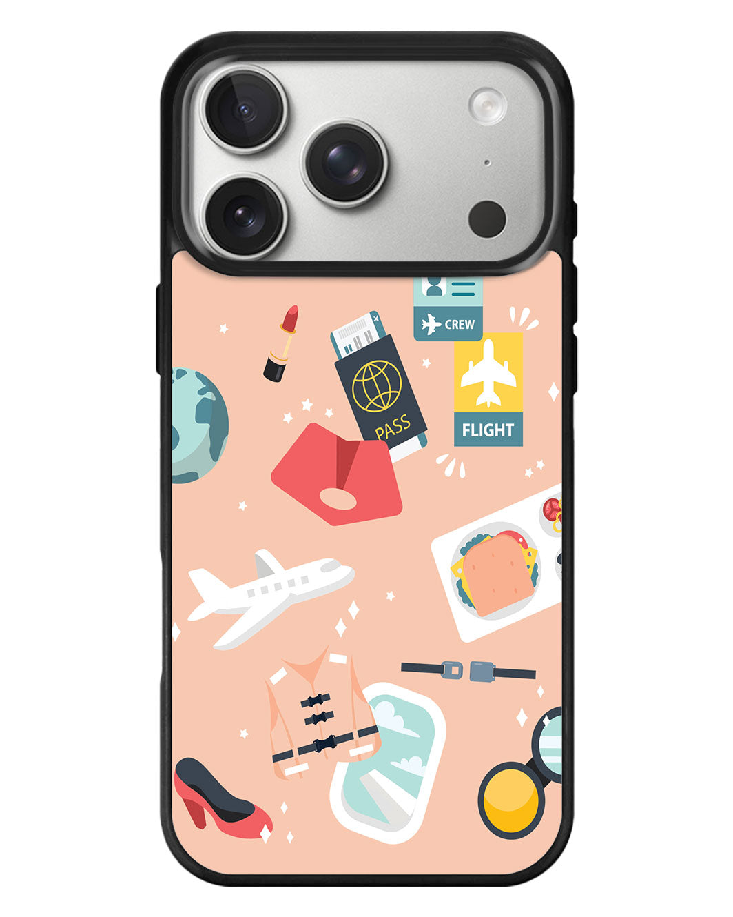 iPhone Standee Grip Case - Stewardess