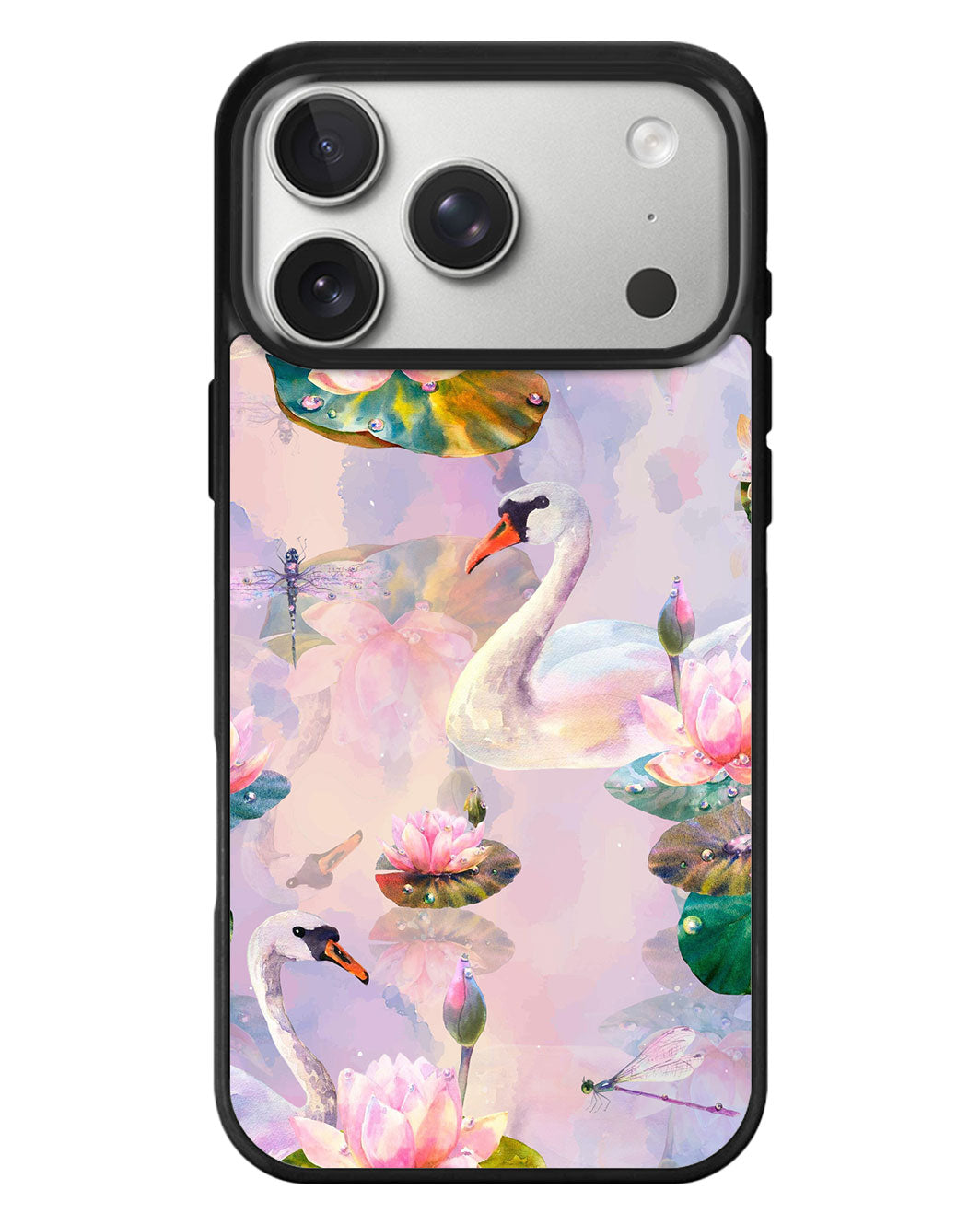 iPhone Standee Grip Case - Swan