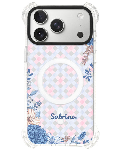 iPhone Ultimate Model-S⁴ - Blue Florals