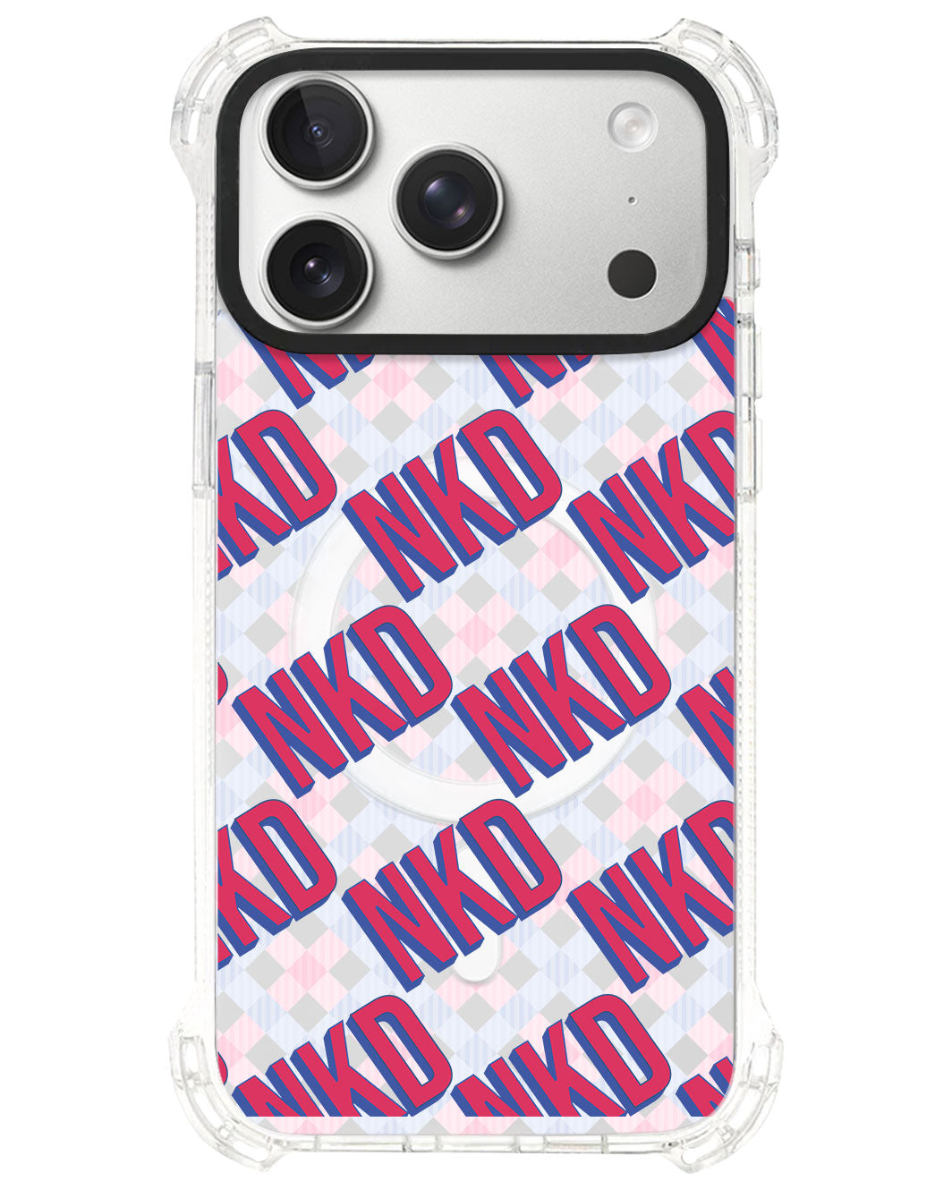 iPhone Ultimate Model-S⁴ - CUSTOM MONOGRAM 3.0 Diagonal Initial 2.0