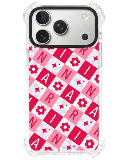 iPhone Ultimate Model-S⁴ - CUSTOM MONOGRAM 3.0 Flower Grid 1.0