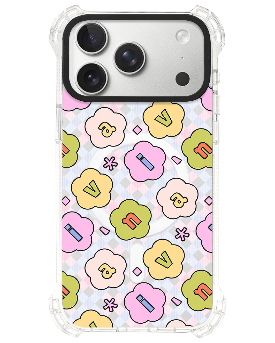 iPhone Ultimate Model-S⁴ - CUSTOM MONOGRAM 3.0 Flower Petals 1.0